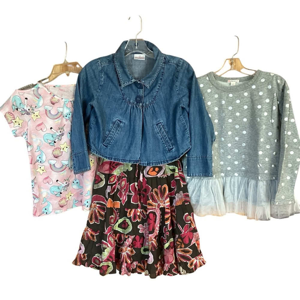 Hanna Andersson TCP Crewcuts 4 Pc Bundle Girls Size 10